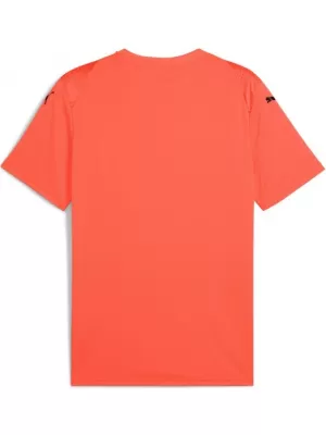Tricou funcțional pentru bărbați PUMA TEAMULTIMATE JERSEY 706280-38 NEON SUN/ NEON SUN/PUMA BLACK