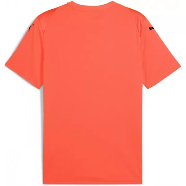 Tricou funcțional pentru bărbați PUMA TEAMULTIMATE JERSEY 706280-38 NEON SUN/ NEON SUN/PUMA BLACK 