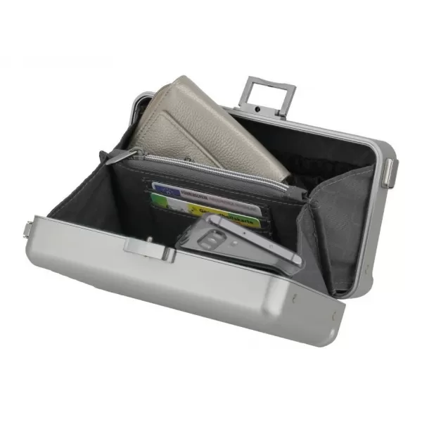  Sac TRAVELITE Next Minicase ARGINT 