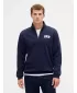 Hanorac pentru bărbați GAP MOCK NECK HALF ZIP 846976-02 TAPISERIE BLEUMARIN