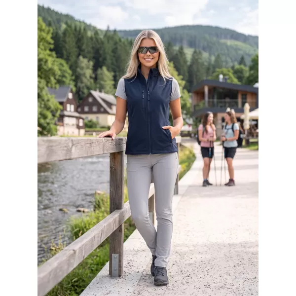  Vesta softshell dama ALTISPORT NoPrint NP/ALW965 ALBASTRU MARIN 