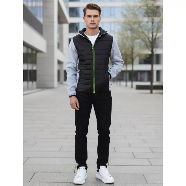 Jachetă pentru bărbați DSTREET TX4402 GRI DESCHIS 