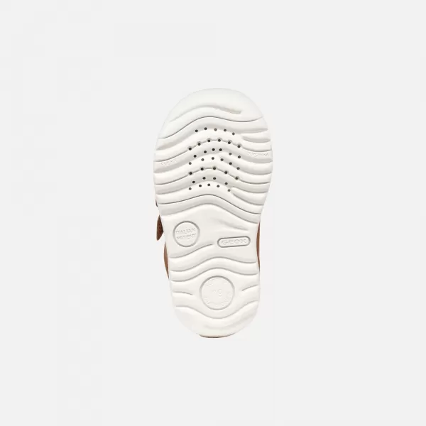  Adidași pentru băieți GEOX MACCHIA B254NB000CLC6627 MARO DESCHIS 