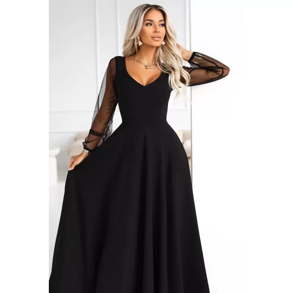  Rochie NUMOCO 640-2 NEGRU 