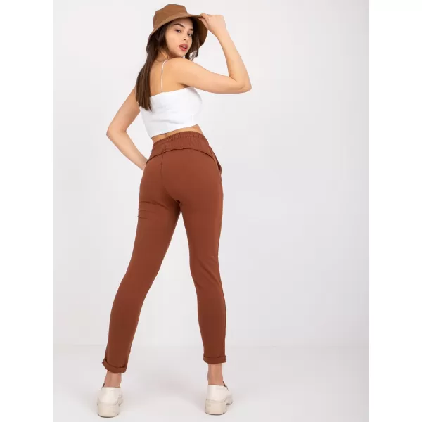  Pantaloni de trening pentru femei BASIC FEEL GOOD RV-DR-3589.07X MARO ÎNCHIS 