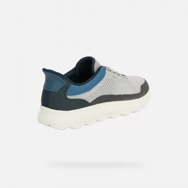  Adidași pentru bărbați GEOX SPHERICA PLUS FAST IN G014664 GRI 