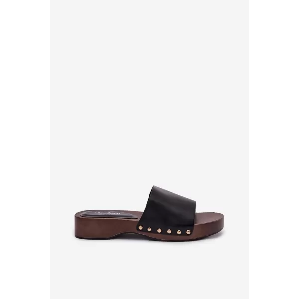  Papuci de damă BOTO TERISSA 41224 NEGRU 