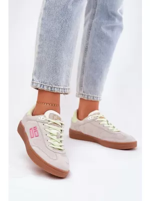 Adidași de damă D.FRANKLIN DFSH387005 ALB