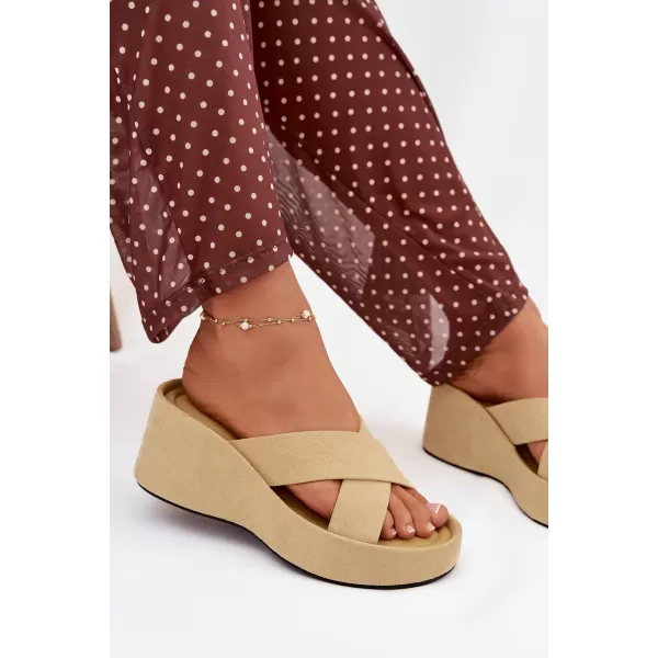  Papuci de damă BOTO CALORINE 41358 GALBEN 