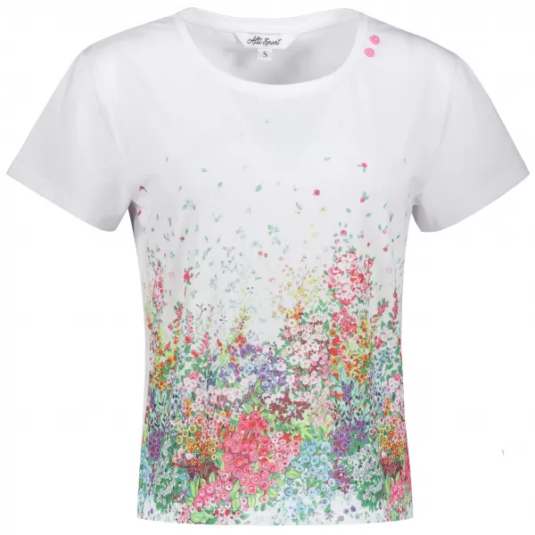  Tricou pentru femei ALTISPORT HELINA ALB 