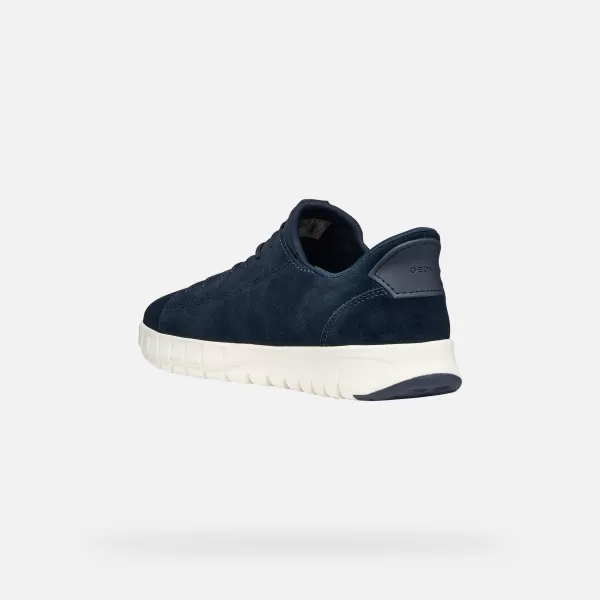  Adidași pentru bărbați GEOX FLEXTRIDE PLUS FAST IN G014647 ALBASTRU ÎNCHIS 