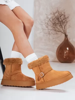 Pantofi de dama DSTREET ZY1251 CARAMEL