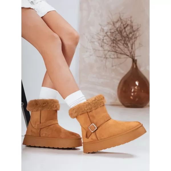  Pantofi de dama DSTREET ZY1251 CARAMEL 