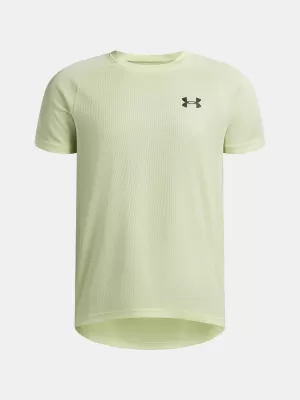 Tricou băieți UNDER ARMOUR UA TECH TEXTURED SS 1382790-391 VERDE