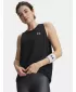 Maieu de damă UNDER ARMOUR TECH TANK SOLID 1383655-001 NEGRU
