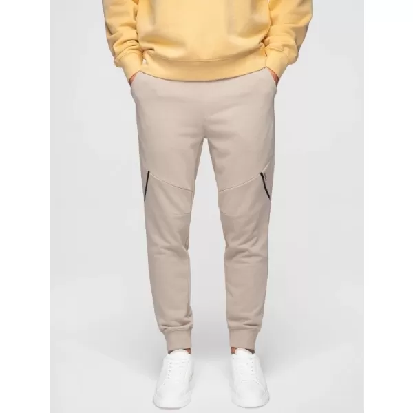  Pantaloni de trening pentru bărbați OMBRE OM-PASK-0280 BEJ 