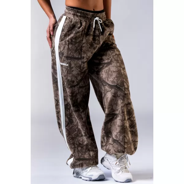  Pantaloni de trening supradimensionati POWER 896 LIGHT BROWN CAMO Nebbia 