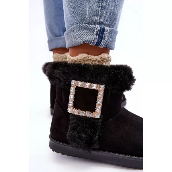  Pantofi de dama BOTO DULCA 27598 NEGRU 
