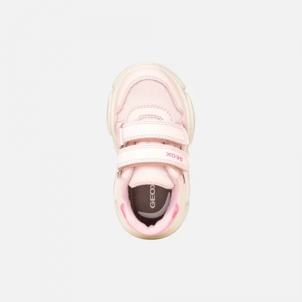 Adidași pentru fete GEOX CIUFCIUF B655QA0BC14C0808 ROZ DESCHIS 