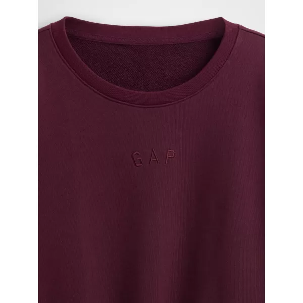  Hanorac de dama GAP LOGO SWEATSHIRT 799277-00 ROȘU TOSCAN 
