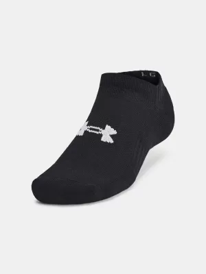 Șosete UNDER ARMOUR UNISEX UA TC NO SHOW (3 PÁRY) 1386313-001 NEGRU