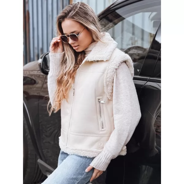  Vesta de dama DSTREET TY5238 BEJ 