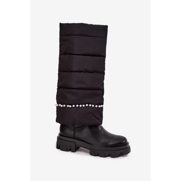  Cizme de dama BOTO IRVETTE 40092 NEGRU 
