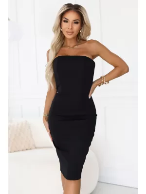 Rochie NUMOCO 642-1 NEGRU