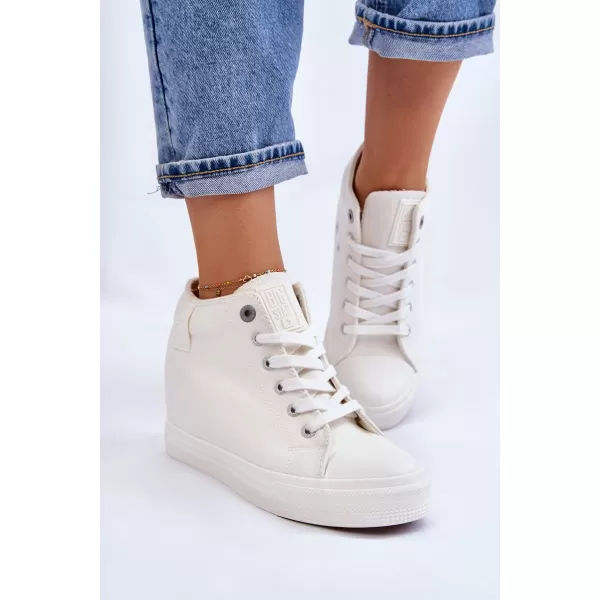  Adidași de damă BIG STAR LL274035 WHITE Pantofi Big Star 