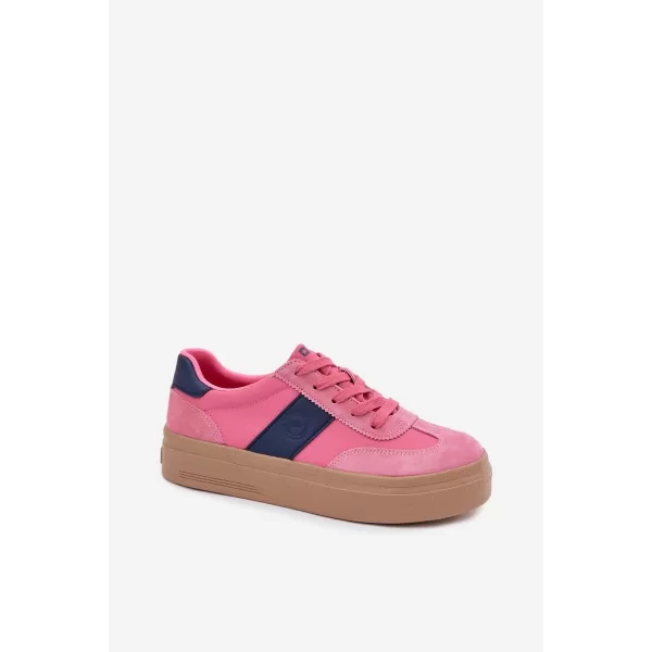  Adidasi de dama BIG STAR TT274164 ROZ Pantofi Big Star 