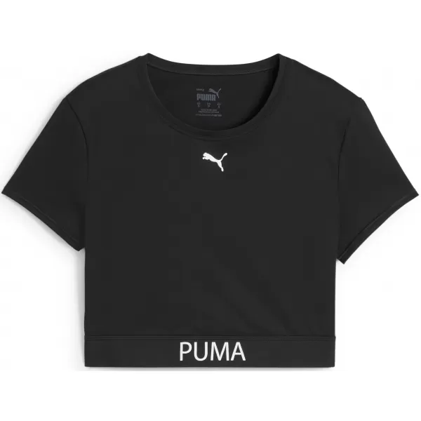  Tricou pentru femei PUMA W STRONG TEE - SHORT 526805-01 PUMA NEGRU 