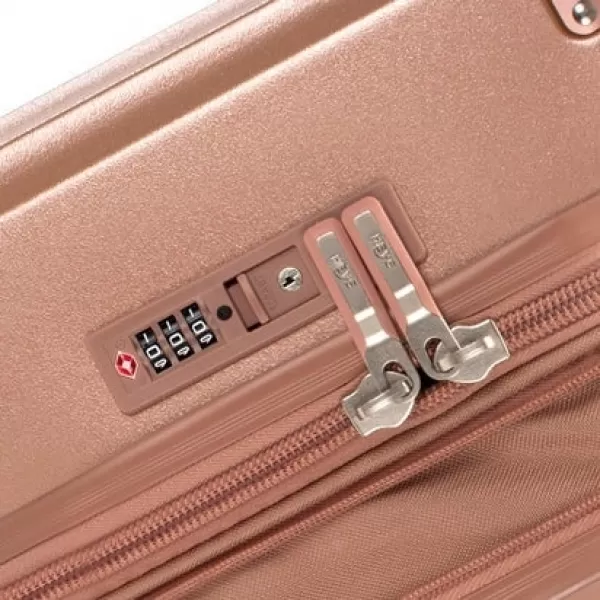  Valiză HEYS Luxe L Trunk AUR TRANDAFIR 