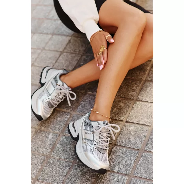  Adidași de damă BIG STAR RR274A193 GRI Pantofi Big Star 