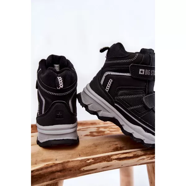  Pantofi copii BIG STAR KK374157 NEGRI Pantofi Big Star 