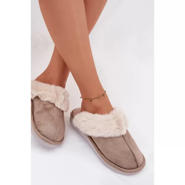  Papuci de damă BOTO CARISSE 40726 KAKI 