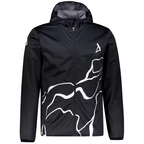  Jachetă softshell premium pentru bărbați ALTISPORT VOJ/ALM073JACK01 NEGRU 