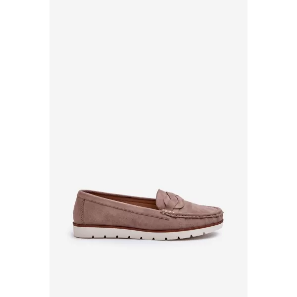  Mocasini de dama EVENTO NESTALIA TAUPE 