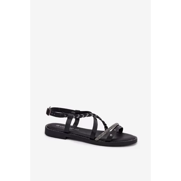  Sandale de dama VINCEZA 17379 NEGRU 