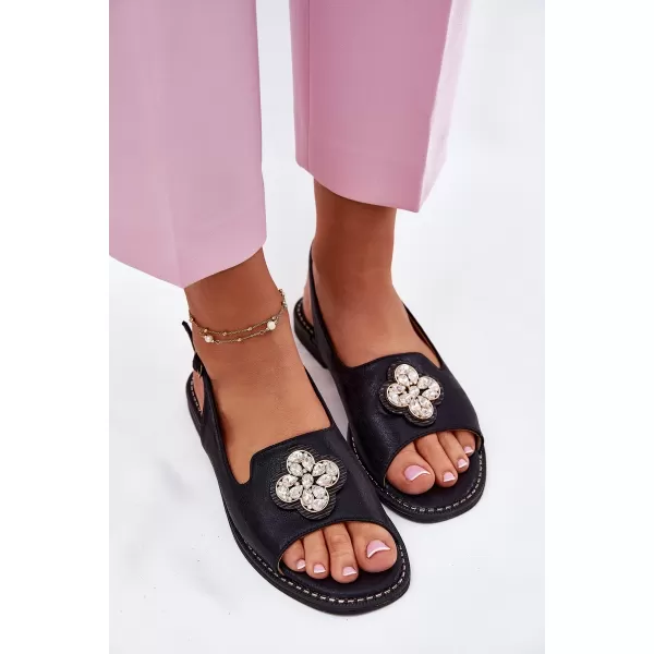  Sandale de dama S.BARSKI KV51-080 NEGRU 