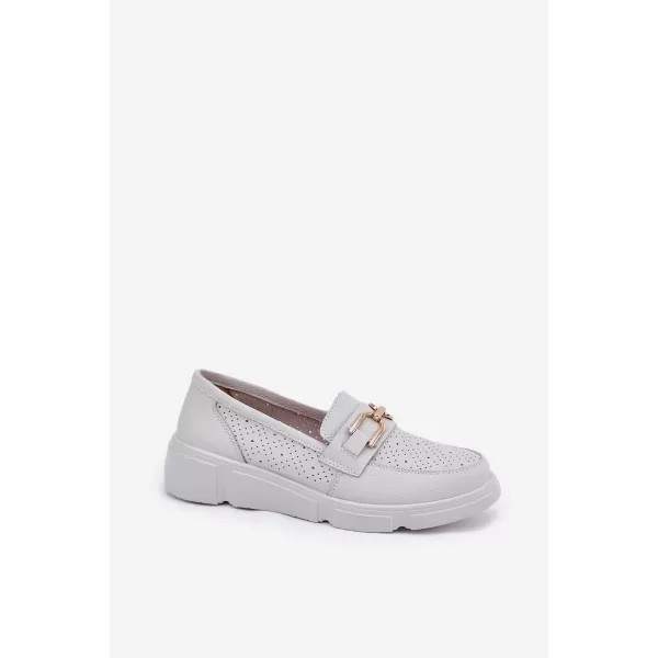  Mocasini de dama VINCEZA 88007 ALB 