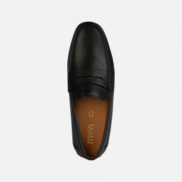  Mocasini pentru bărbați GEOX KOSMOPOLIS + GRIP G002600 NEGRU 
