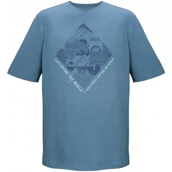  Tricou pentru bărbați KILLTEC KOS 24 43790-841 ALBASTRU 