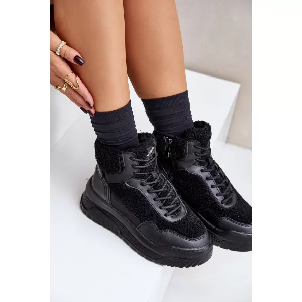  Adidași de damă LEE COOPER LCJ-24-47-3145 NEGRU 