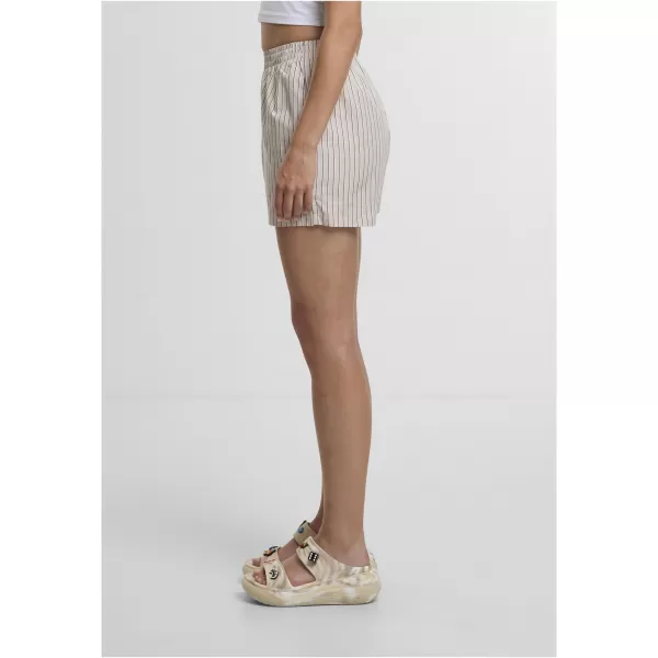  Pantaloni scurți de damă URBAN CLASSICS TB6845 NOR/ALB 