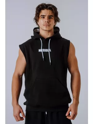 HERO 299 BLACK Hanorac fără mâneci Nebbia
