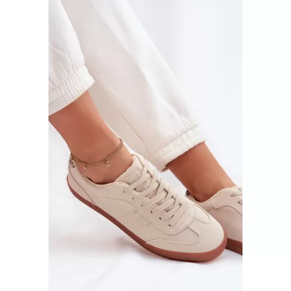  Adidasi de dama BIG STAR TT274358 BEI Pantofi Big Star 