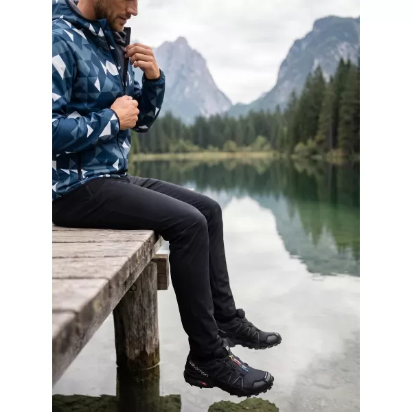  Jachetă softshell premium pentru bărbați ALTISPORT VOJ/ALM108JACK01 BLEUMARIN/ALB 