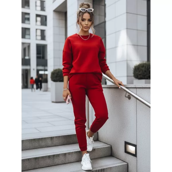  Set pentru femei DSTREET AY0732 ROŞU 