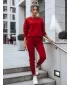 Set pentru femei DSTREET AY0732 ROŞU