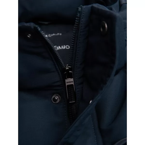  Jachetă pentru bărbați OMBRE OM-JAHP-0237 ALBASTRU MARIN 